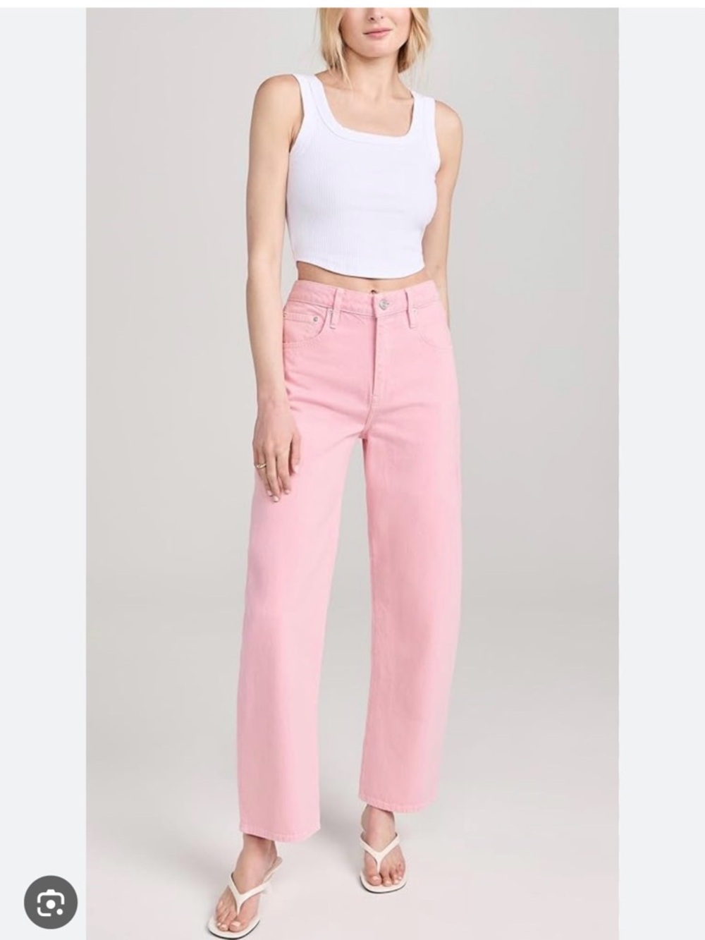 FRAME barrel jeans dusty Pink Denim Jeans sz 26